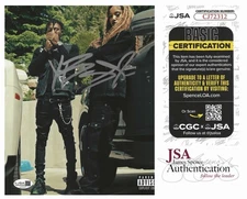 BKTHERULA SIGNED 8x10 PHOTO NBA YOUNGBOY CRAZY GIRL TWEAKIN TOGETHER w/JSA COA!