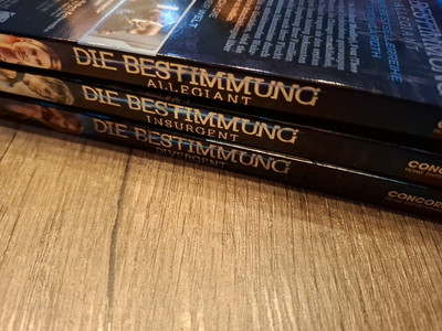 Die Bestimmung Trilogie- Divergent - Insurgent - Allegiant Fan Edition Blu Ray 