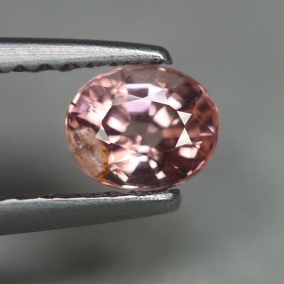0.63 Cts_Excellent Fire_100 % Natural Unheated Pink Malaya Garnet_Srilanka