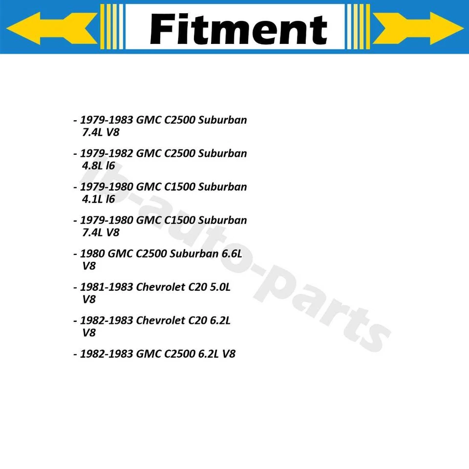 Cable de freno de estacionamiento delantero trasero Dorman 3x para GMC C25 Suburban 5,7 L 1976-1978 Foto 4 de 4