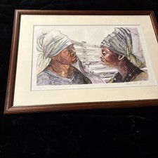 SIGNED Charles Collins Jr. Limited Edition Lithograph Signed Contemporary