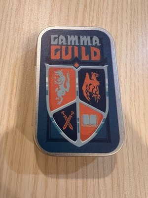 Gamma Guild Solo Card Game Tin Board Game NM