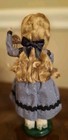 Byers Choice 2000 Nautical Ocean Trader Blonde Girl Caroler Holding Birdcage EC — photo 3
