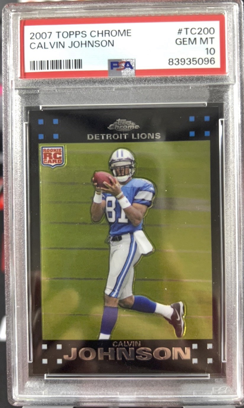 Calvin Johnson Topps Chrome #TC200 Base