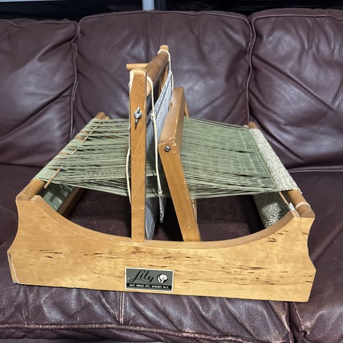 Vintage Lily Mills Co Shelby NC Tabletop Weavers Loom