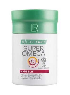 LR Lifetakt Super Omega Kapseln 60 Kapseln ungesättigte Omega-3-Fettsäuren
