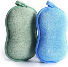 Baby Bath Sponge - Ultra Soft Baby Sponge for Bathing - Kids Bath Sponges for In