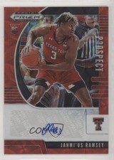 2020 Panini Prizm Draft Picks Prospect Choice Red 61/88 Jahmi'us Ramsey Auto 2r7