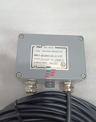 MAS2600-G30-25-0/0P new Liquid Level Sensor fedex or DHL