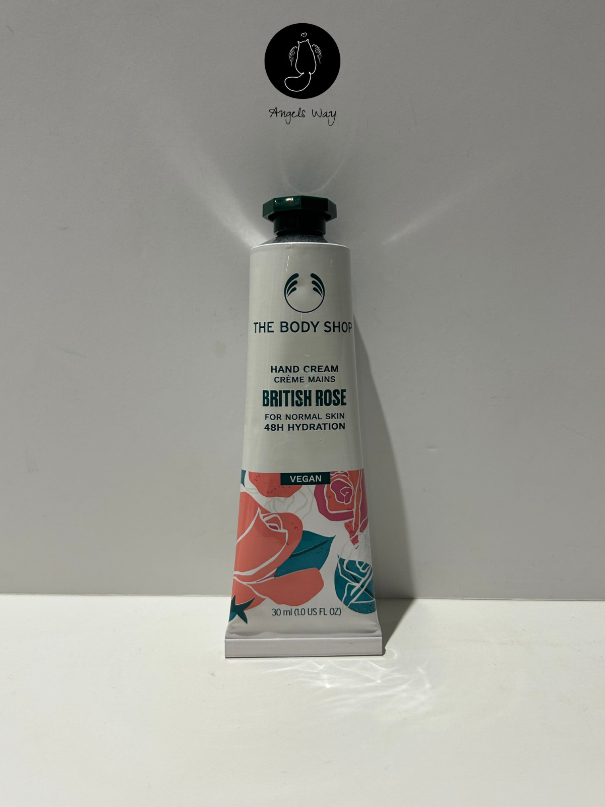 The Body Shop British Rose Hand Cream 30ml Hydrating Floral