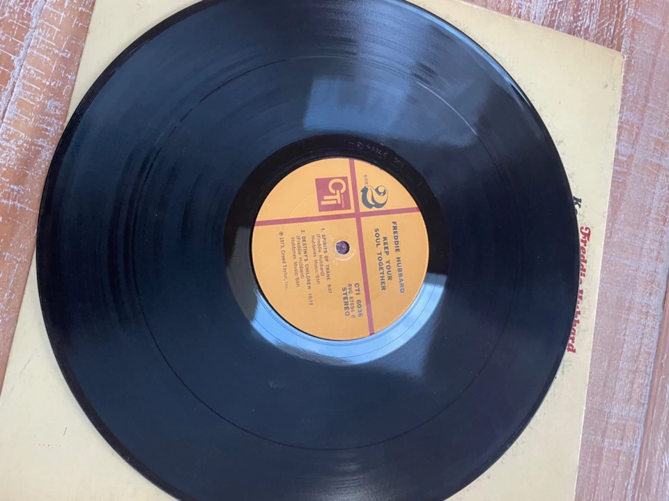 Freddie Hubbard "Keep Your Soul Together" Vinyl LP CTI 6036 Gatefold VG - Image 3 of 3