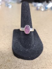 925 Ruby Ring Size 6
