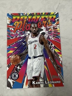2025-26 Topps Basketball- Kawhi Leonard Power Players #PP-8 Clippers