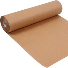 Kraft Paper Roll Brown 17.8 Inch x 1800 Feet Heavy Duty Packing Shipping Craft