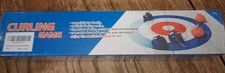 TABLE TOP CURLING GAME - 8 Stones, 2 Magnetic Bars, Sheet, Bag, BRAND NEW SEALED