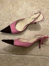 Vintage PRADA Women s Pink/Brown Colorblock P...