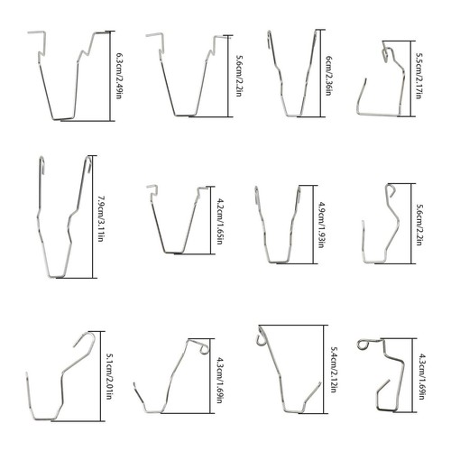 12PCS Headlight Retainer Spring Clips Headlamp Bulb Retaining Clip Holder - Picture 6 of 12