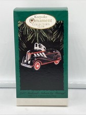 1996 Hallmark Kiddie Car Classics 1939 Garton Ford Station Wagon Car  Surfboard