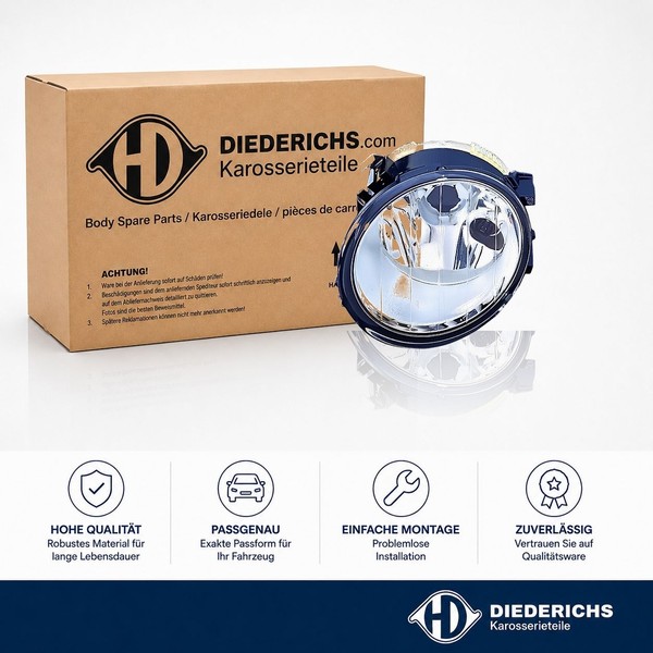 Nebelscheinwerfer Links Diederichs 1485089 FÜR Ford Nebelleuchte Nebellicht-image