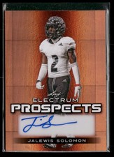 2024 Leaf Electrum - Prospects Auto Bronze #PA-JS1 Jalewis Solomon #/59