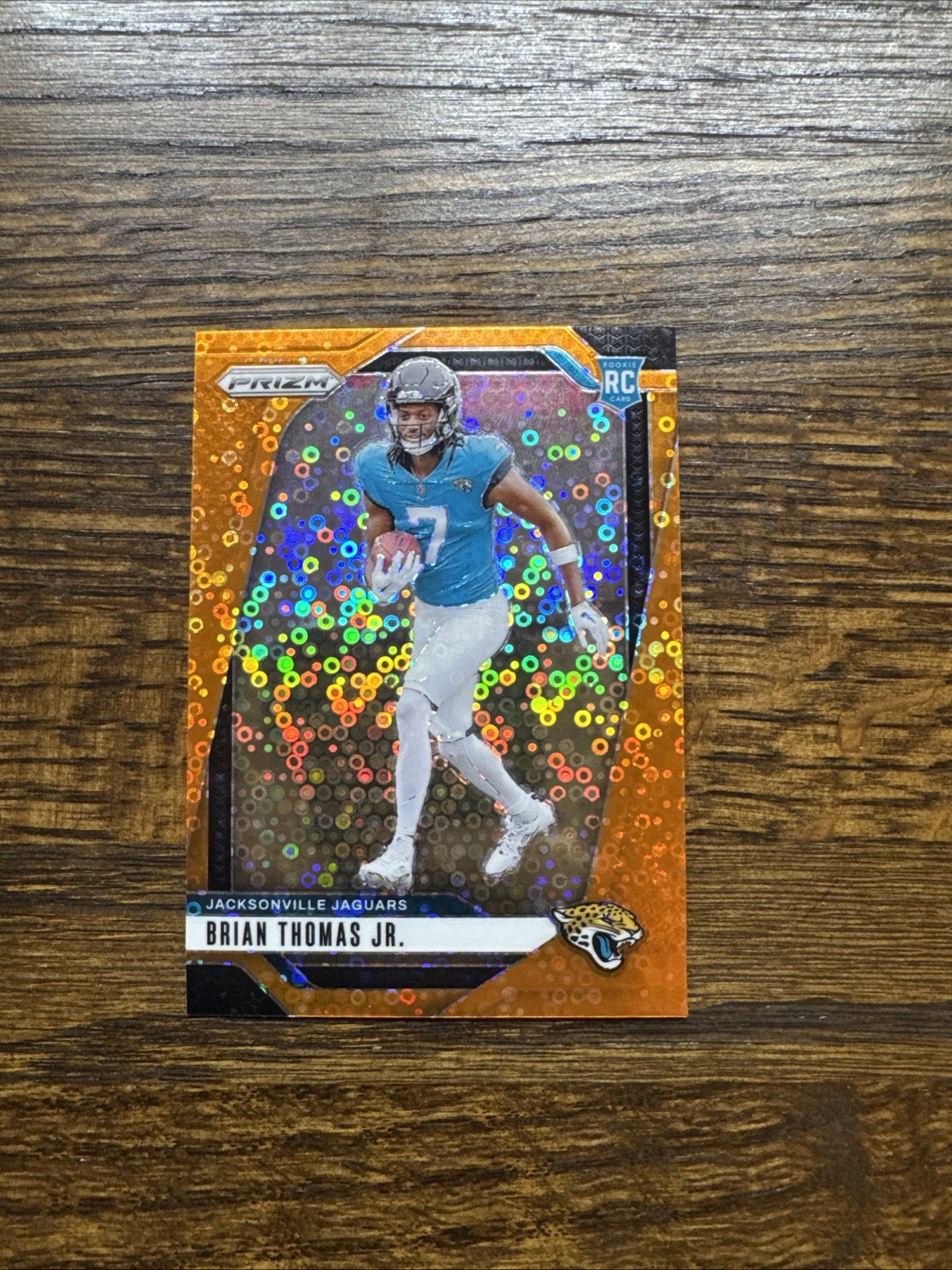 2024 Panini Prizm - Rookies Brian Thomas Jr. #314 Disco Prizm (RC)