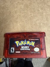 Pokemon Ruby Version Gameboy Advance GBA authentic