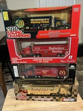 Vintage 1990s Racing Champions BILL ELLIOTT Lot Of 4 1:64 Transporters LE NIB
