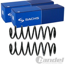 2X SACHS FAHRWERKSFEDERN HINTEN PASSEND FÜR AUDI A2 LINKS+RECHTS