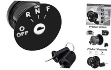 Golf Cart Ignition Key Switch W/2 Keys for EZGO Electric RXV 2008-Up 605637