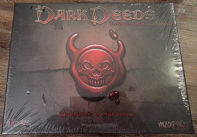 Dark Deeds Board Game - Modiphius - 2nd Ed. - New, Sealed
