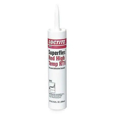 Loctite 198817 High Temp. Gasket Sealant, 300 Ml, Red, Temp Range -75 To 600