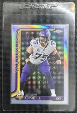 Brian O’Neill 2025 Topps Chrome Football Lightboard Logo SSP Minnesota Vikings