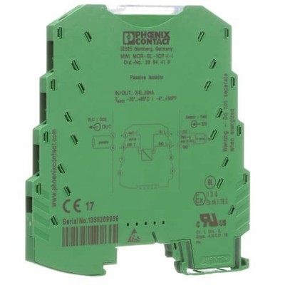 1Pc PHOENIX CONTACT - IE 2864419 Isolator, Loop Powered, DIN Rail, 1-Channe