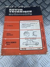 Revue technique Alfa Romeo GIULIA