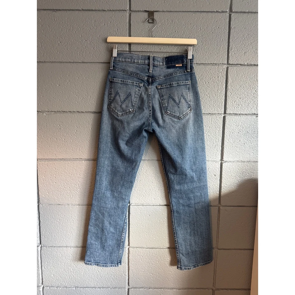 Women's MOTHER Superior The Tomcat Seriously, Truce Straight Leg Jeans size 24 - Image 3 of 4