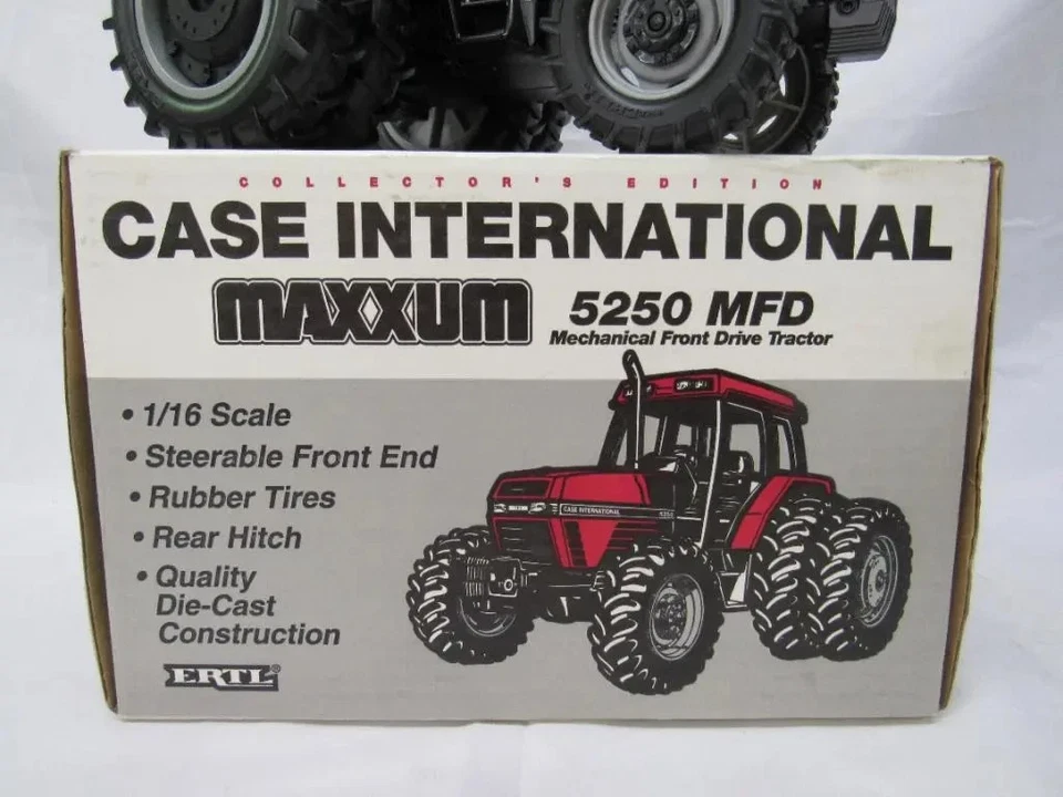 VTG Case International Maxxum 5250 MFD ERTL 1/16 Scale Made USA - Image 2 of 4