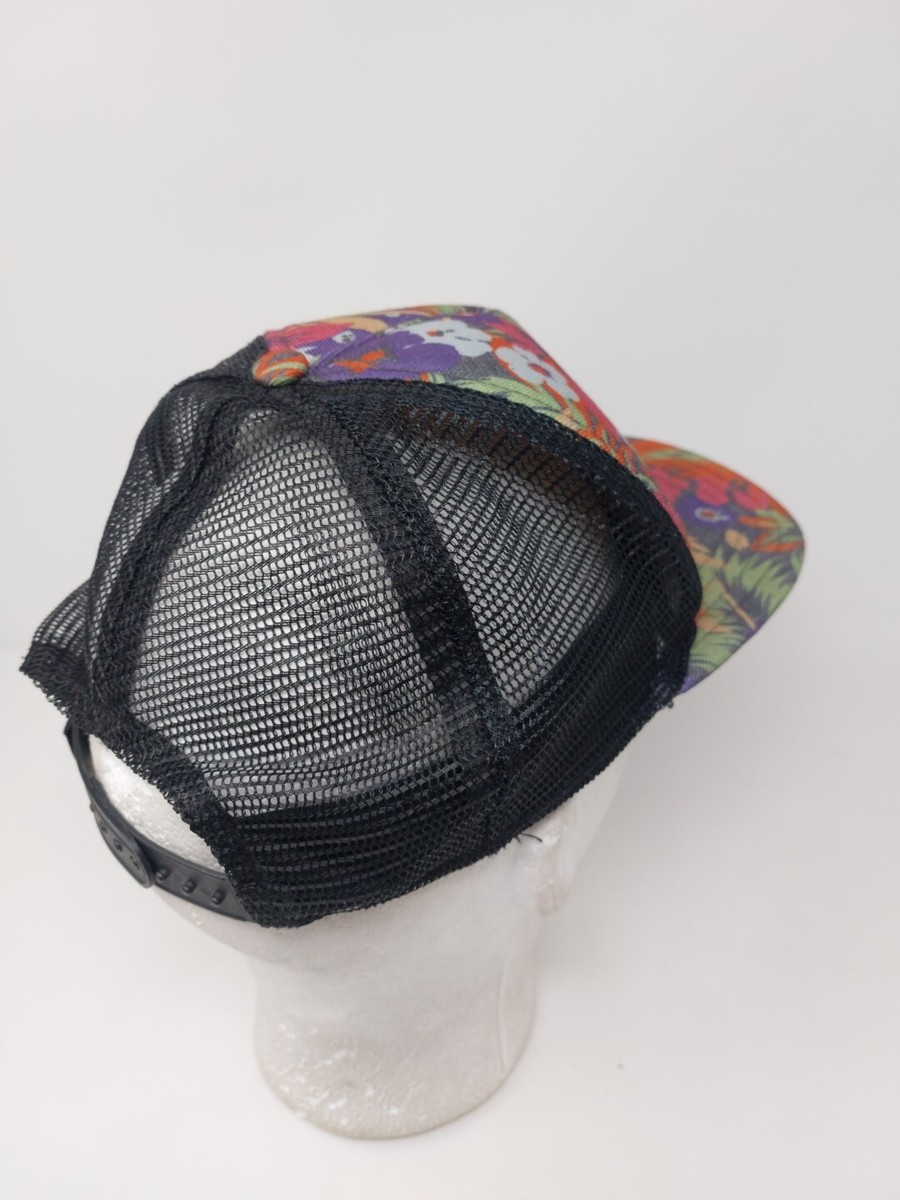 VANS Off The Wall Floral All Over Print Patch Logo Snapback Hat
