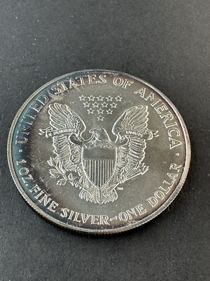 1998 American Silver Eagle 1 Oz Silver Coin Rainbow Toned | eBay