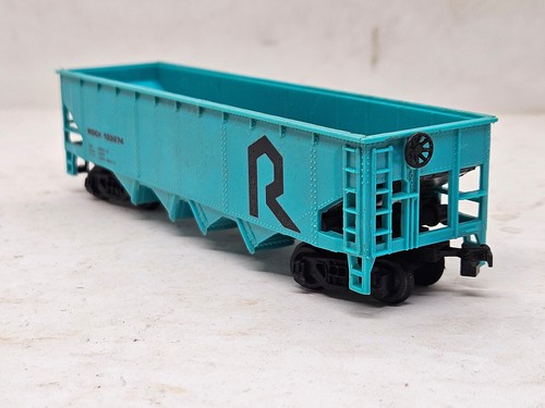 HO Scale Bachmann Open Hopper The Rock #133274 Vintage, Blue - Picture 5 of 7
