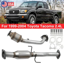 FITS FOR 1999 2000-2004 TOYOTA TACOMA 2.4L FRONT & REAR CATALYTIC CONVERTER SET