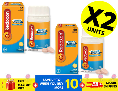 REDOXON DOUBLE ACTION CHEWABLE 500MG 60'S EFFECTIVE IMMUNE SYSTEM 60'S  ( X 2 )