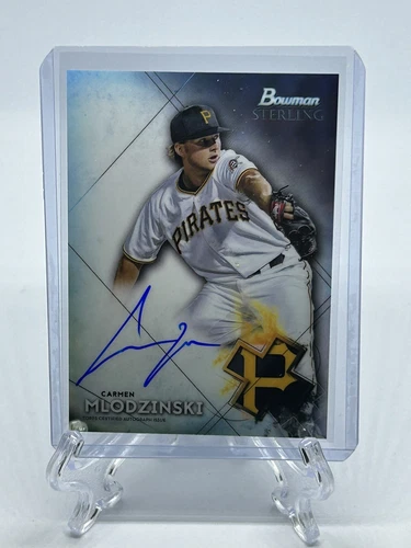 2021 TOPPS BOWMAN STERLING CARMEN MLODZINSKI BASE AUTO