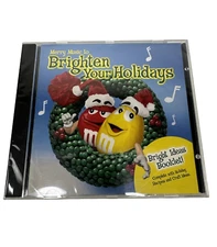 M & M candy CD Christmas Merry Music To Brighten Your Holidays (Factory Sealed)