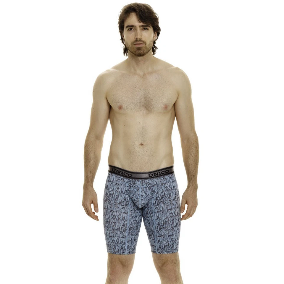 Taza suspensor de pierna larga Unico Boxer Xtra ATLÉTICO BANCAL microfibra para hombre Underwe Foto 4 de 4