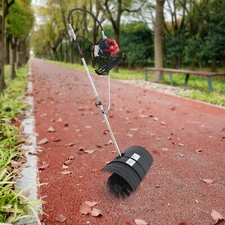 2 STROKE 52CC GAS POWER BROOM SNOW ARTIFICIAL TURF GRASS Backpack Sweeper 1700W