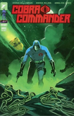 COBRA COMMANDER #1 - CVR A -  FIRST PRINT -  GI JOE - TRANSFORMERS