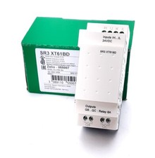 Schneider Electric SR3 XT61BD Discrete IO Extension Module 24VDC, 4mA 240VAC 8A
