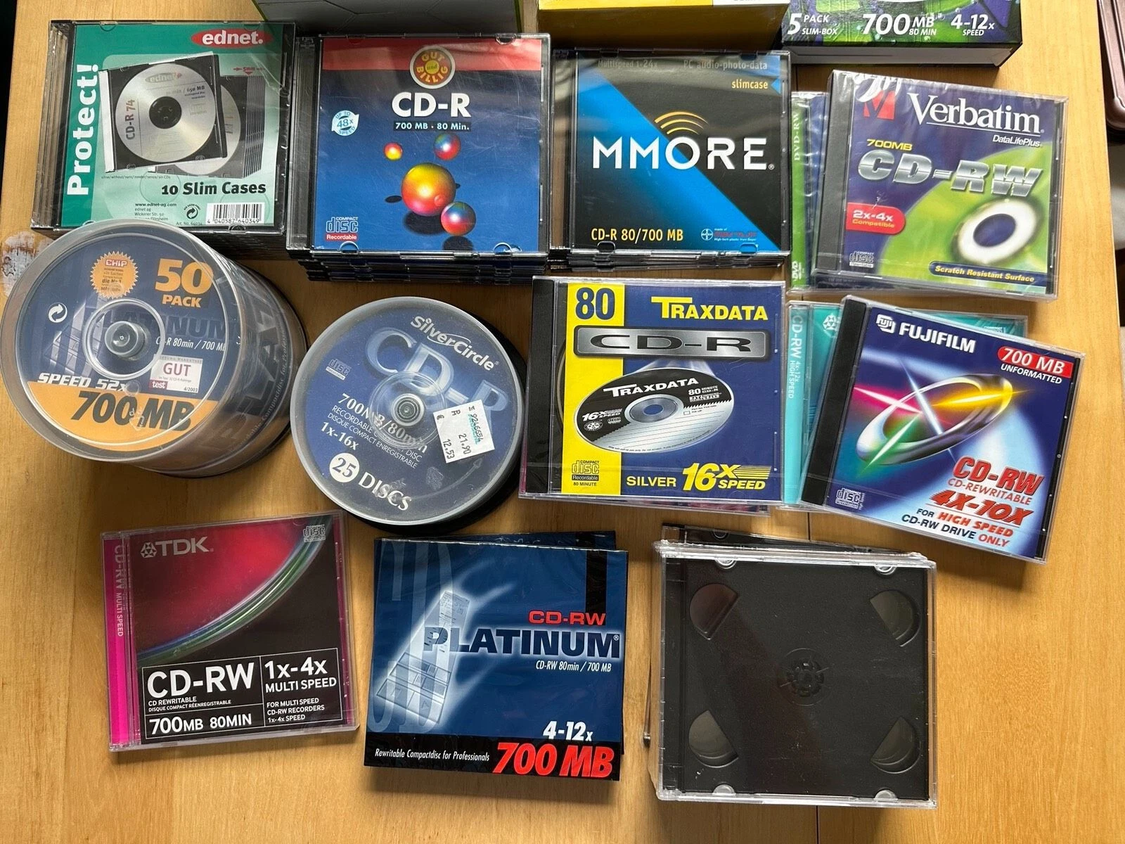 DVD-R DVD-RW CD-R großes Konvolut meist NEU - Bild 1 von 3