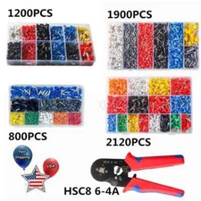 6-4A Cable Wire Electrical Terminals Ferrule Crimper Plier Crimping Tool / HSC8
