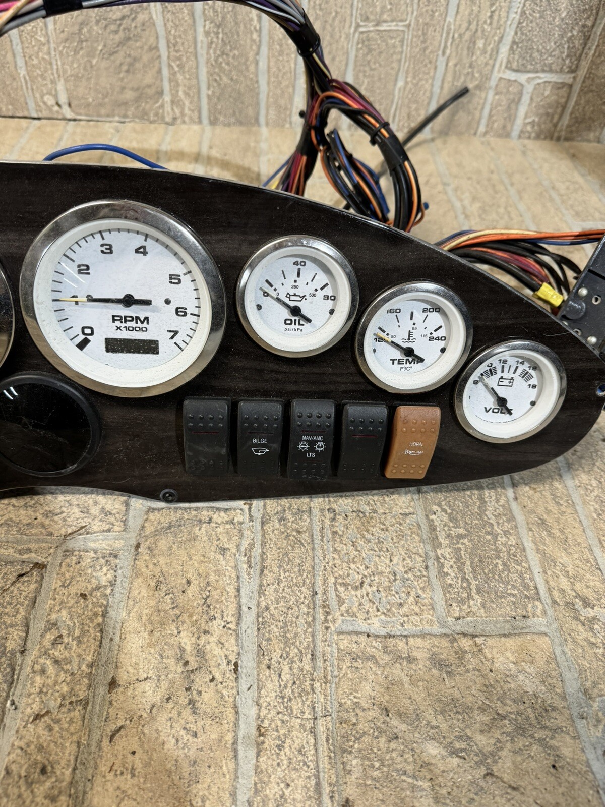 Stingray Marine Bowrider Complete Boat Gauge Gauges Dash Panel Gage